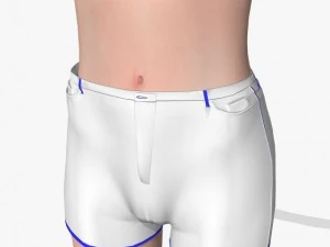 sexy girl krishta 3D Model