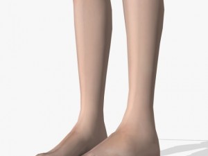 sexy girl leesha 3D Model