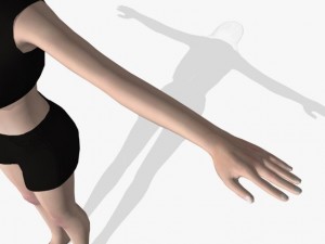 sexy girl leesha 3D Model