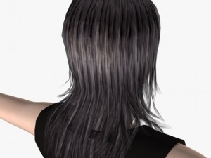 sexy girl leesha 3D Model