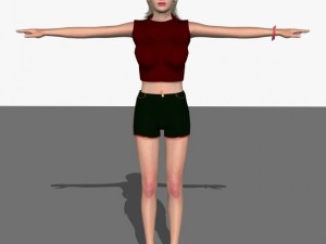 sexy girl malvika 3D Model
