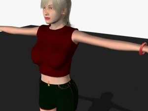 sexy girl malvika 3D Model