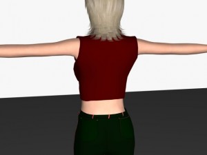 sexy girl malvika 3D Model