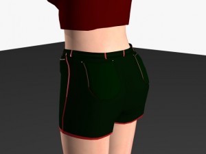 sexy girl malvika 3D Model