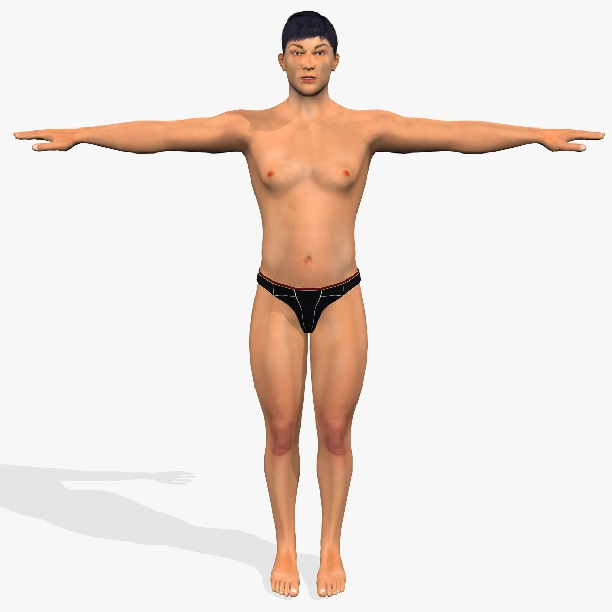 muscularmohit 3D Model .c4d .max .obj .3ds .fbx .stl .blend 