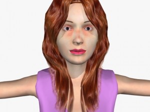sexy girl mona Modello 3D