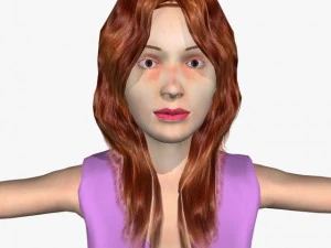 sexy girl mona 3D Model