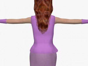 sexy girl mona Modello 3D