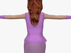 sexy girl mona 3D Model