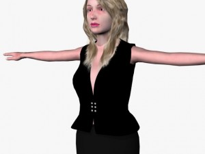 sexy girl monalika 3D Model