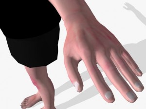 sexy girl monalika 3D Model