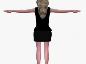 sexy girl monalika 3D Model