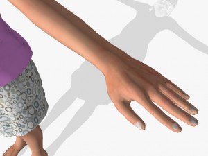 sexy girl monisha 3Dモデル