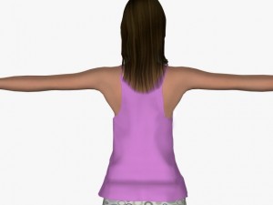 sexy girl monisha 3Dモデル
