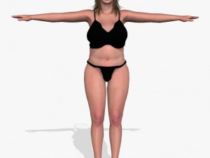 sexy female munni 3D Модель