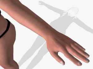 sexy female munni 3D Model