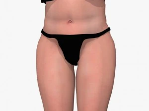 sexy female munni 3D Model