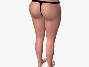 sexy female munni Modello 3D