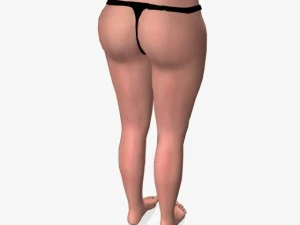 sexy female munni 3D Model