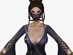 fantasy game charactor nagsundari Modèle 3D