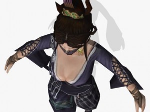 fantasy game charactor nagsundari Modèle 3D
