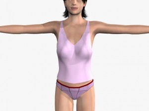 sexy girl nandini Modelo 3D