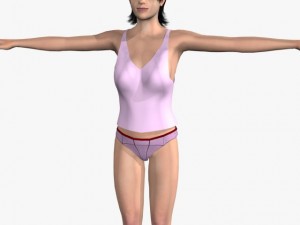 sexy girl nandini Modelo 3D