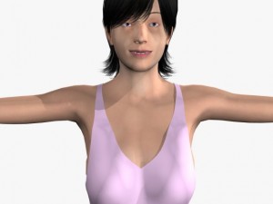 sexy girl nandini Modelo 3D