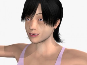 sexy girl nandini Modelo 3D