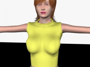 sexy girl priya Modello 3D