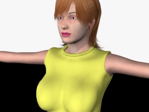 sexy girl priya Modello 3D