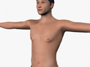 young boy ravi 3D Модель
