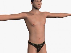 young boy ravi 3D Модель