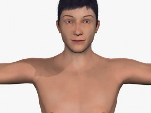 young boy ravi 3D Модель