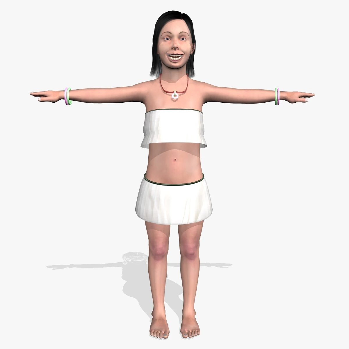sexy girl navya 3D Model .c4d .max .obj .3ds .fbx .stl .blend
