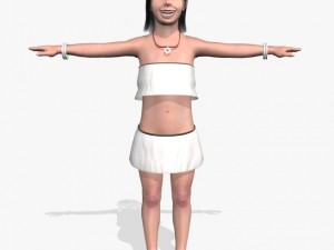 sexy girl navya 3D Model