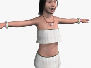 sexy girl navya 3D Model
