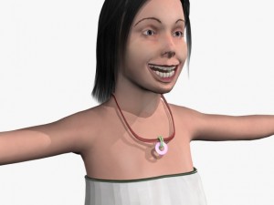 sexy girl navya 3D Model