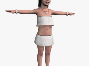 sexy girl navya 3D Model