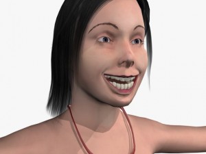 sexy girl navya 3D Model