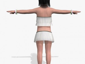 sexy girl navya 3D Model