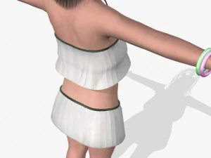 sexy girl navya 3D Model