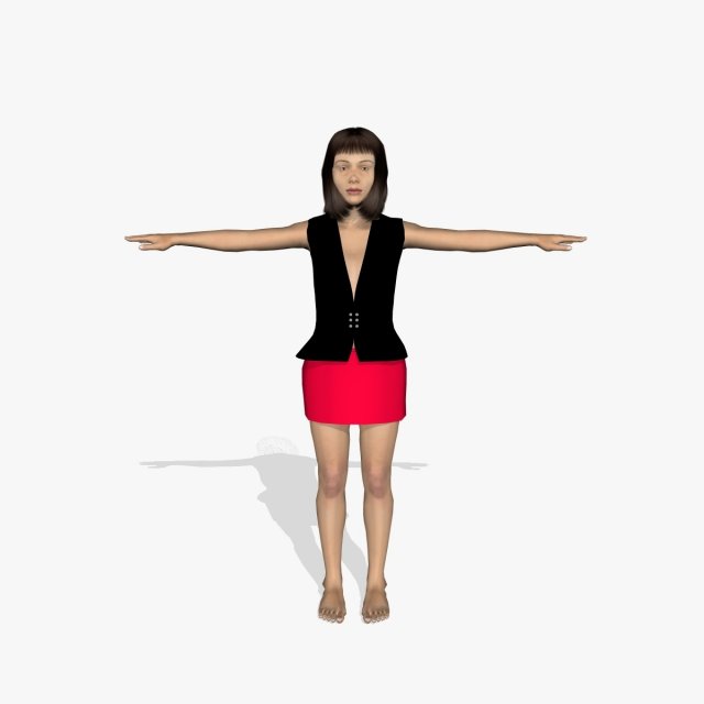 sexy female sonam 3Dモデル .c4d .max .obj .3ds .fbx .stl .blend 