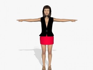 sexy female sonam 3D Model