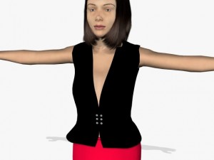 sexy female sonam 3Dモデル