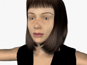 sexy female sonam 3D Model