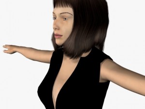 sexy female sonam 3Dモデル