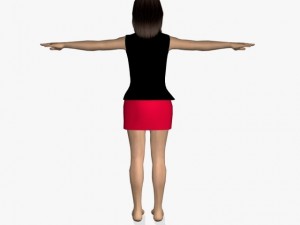 sexy female sonam 3Dモデル