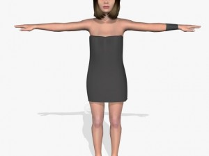 sexy female sonika 3D Модель