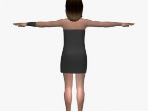 sexy female sonika Model 3D